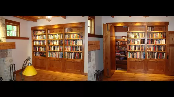 Secret rooms are a hot trend in houses, and you could have one