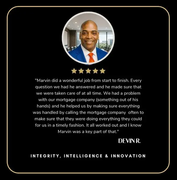 Marvin Morrison 5 Star Review