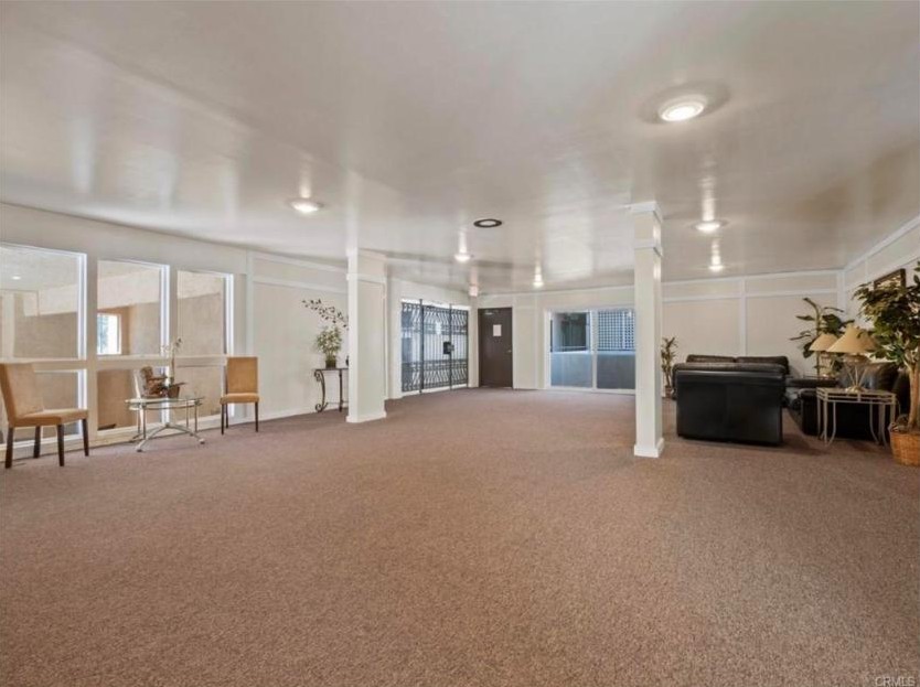 Common room with seating inside 5412 Lindley Avenue, Encino