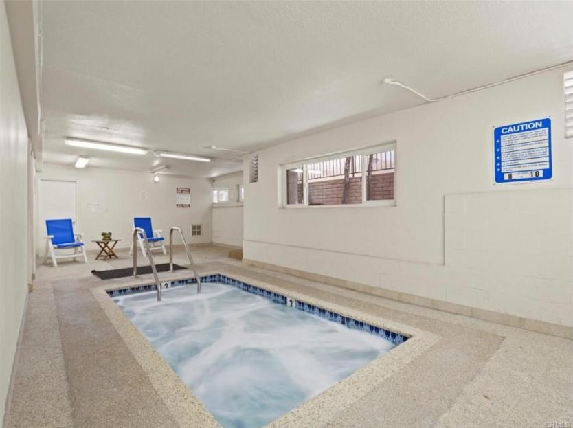 Indoor spa room at 5412 Lindley Avenue, Encino