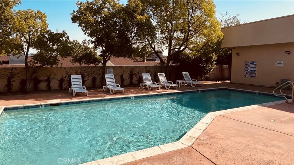 Pool deck at Sherman Court, 19350 Sherman Way, Reseda