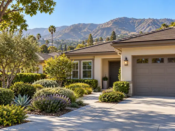 Sunlit Suburban Home With Mountain Views