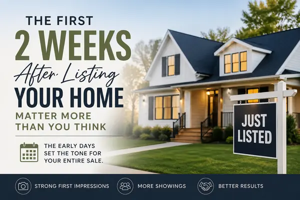 feature image of The First 2 Weeks After Listing Your Home Matter More Than You Think