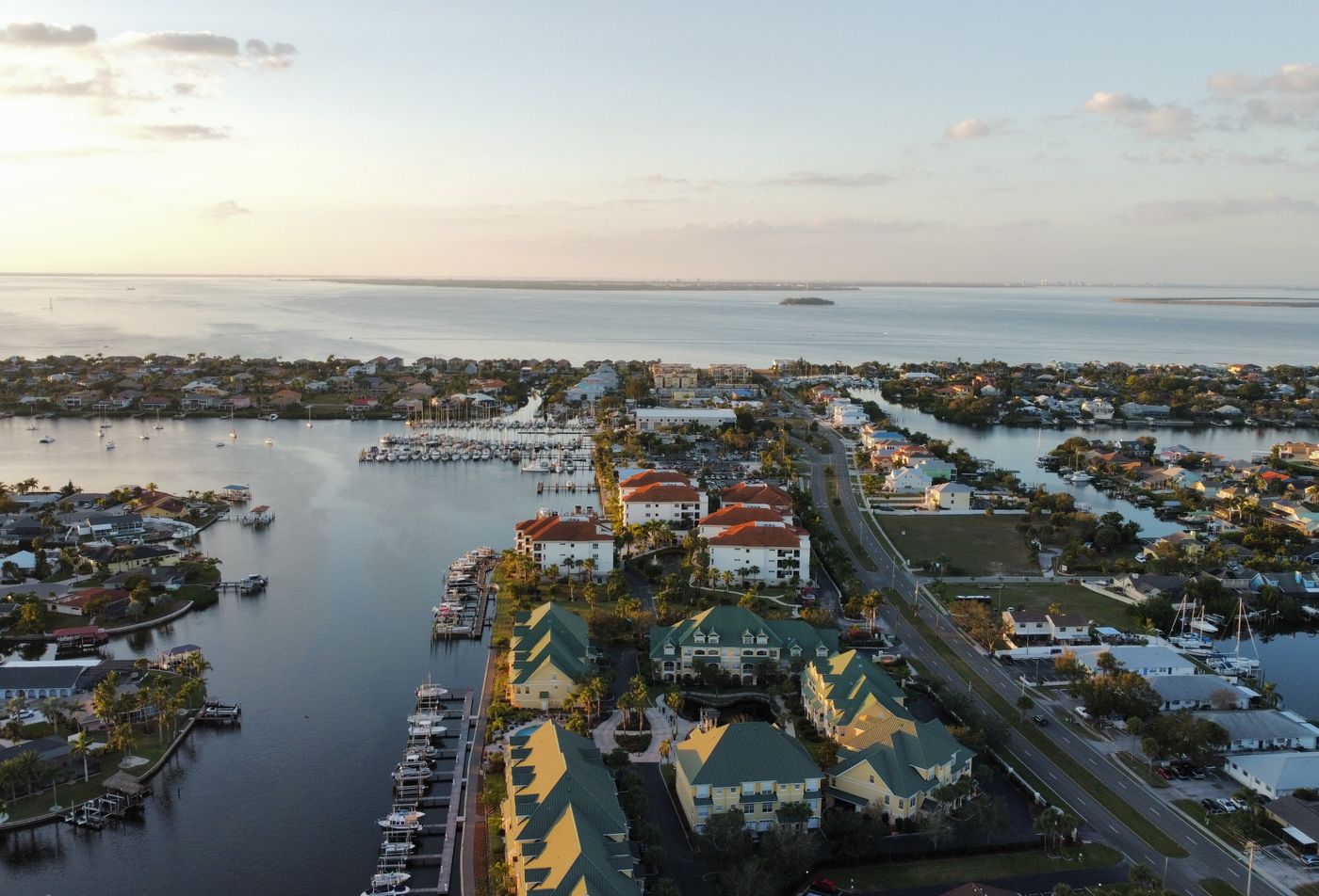 Mississippi Gulf Coast waterfront community