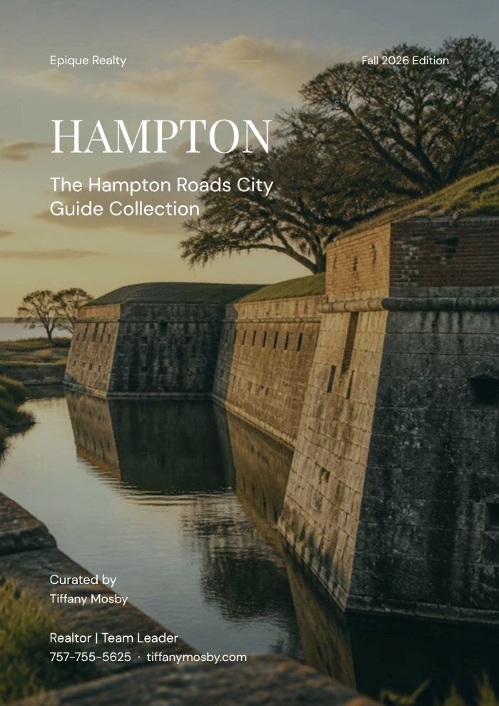Living in Hampton, Virginia city guide cover