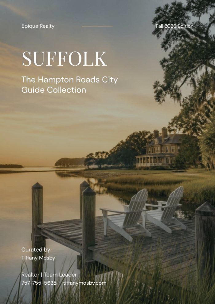Living in Suffolk, Virginia city guide cover