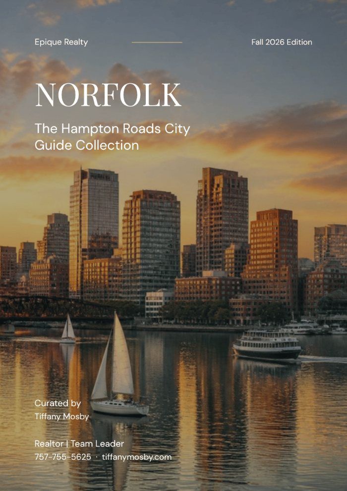 Living in Norfolk, Virginia city guide cover
