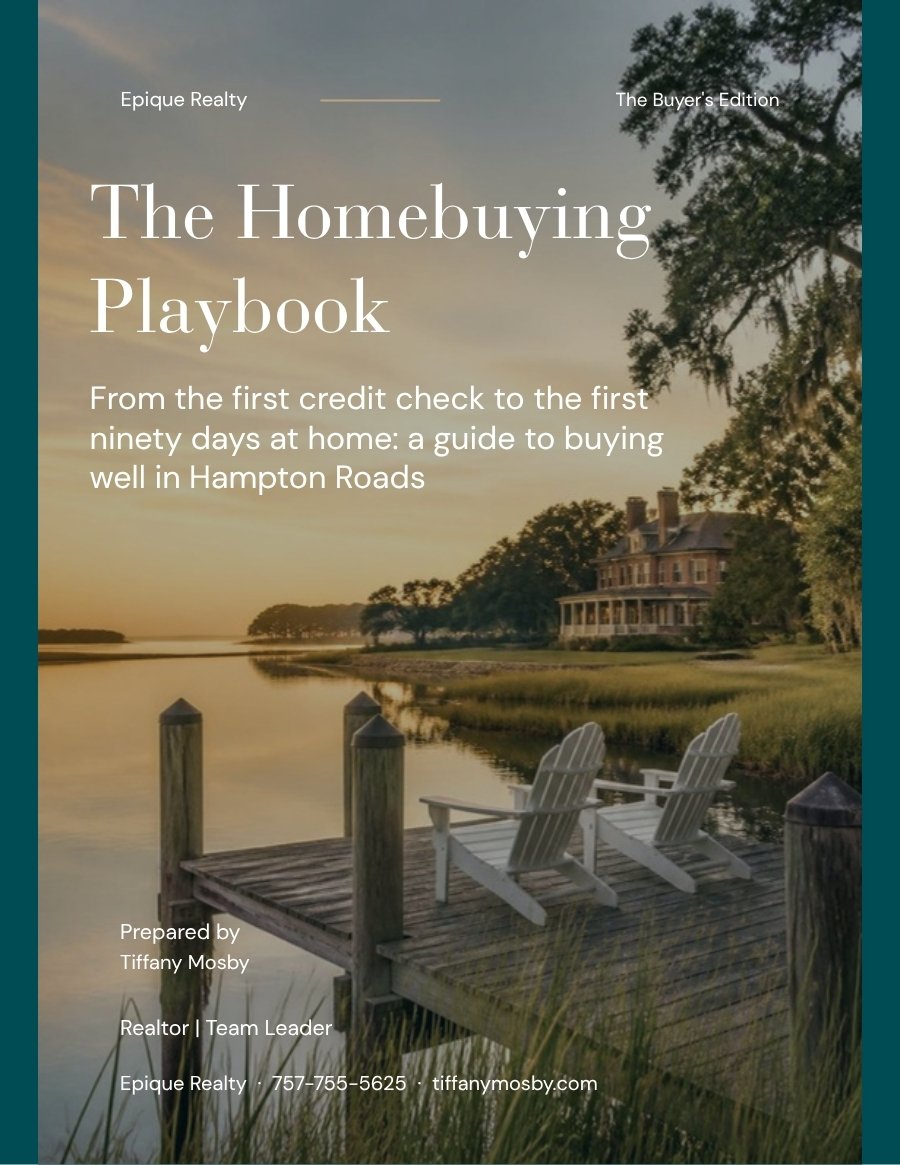 Cover of The Homebuying Playbook by Realtor Tiffany Mosby