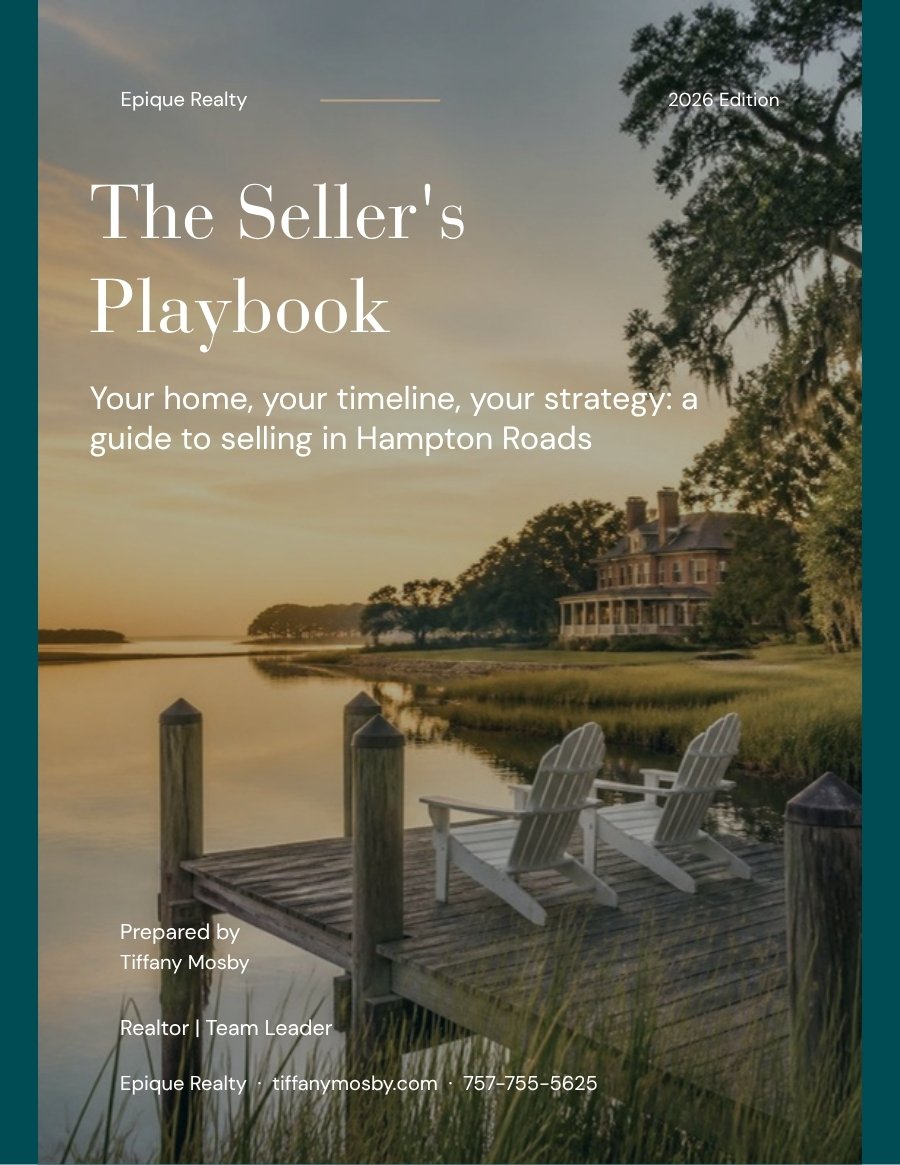 Cover of The Seller’s Playbook by Realtor Tiffany Mosby