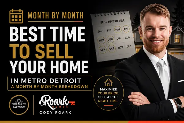 Best Time to Sell a Home in Metro Detroit — A Month by Month Breakdown By Cody Roark | HomesbyRoark.com | Epique Realty