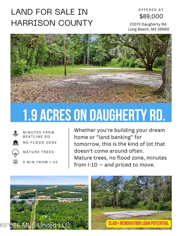 21073 Daugherty Road, Long Beach, MS 39560