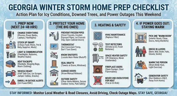 Winter Storm Prep for Your Home This Weekend – Georgia Edition,Natasha Johnson