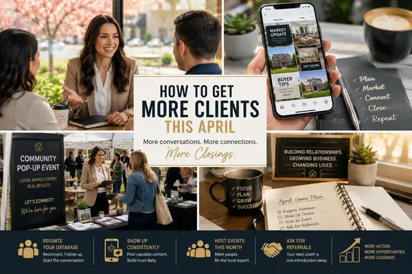 How to Get More Real Estate Clients This April