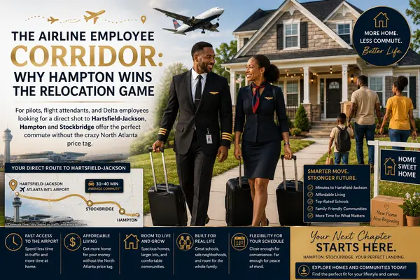 The Airline Employee Corridor: Why Hampton Wins the Relocation Game