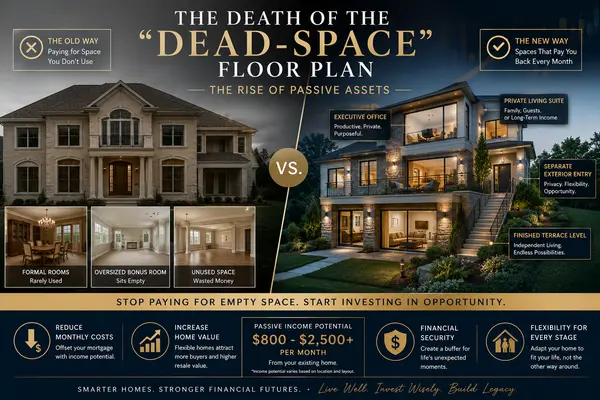 The Death of the "Dead-Space" Floor Plan: Why Passive Income Adaptability Is Driving Home Values in 2026