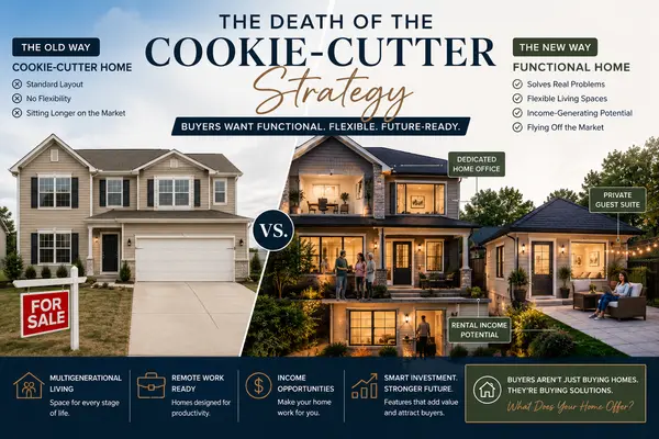 The Death of the Cookie-Cutter Home: What Buyers Really Want in Today's Market