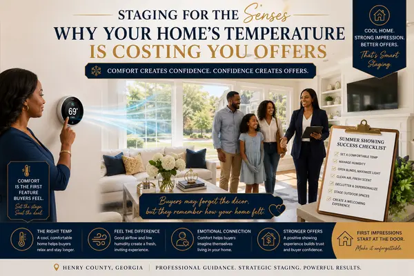 Summer Home Staging Tips | Why Temperature Matters During Home Showings