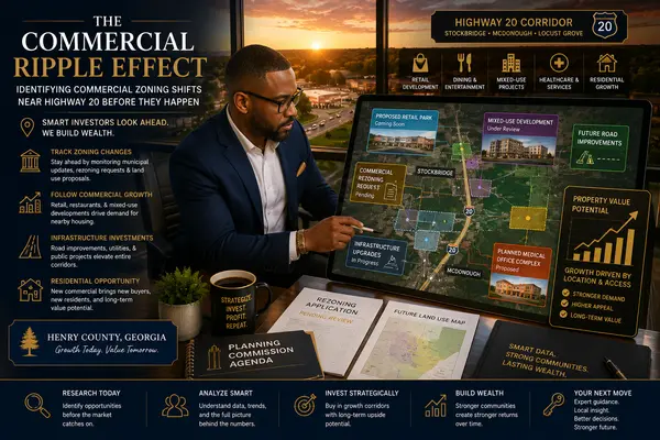 The Commercial Ripple Effect: How to Spot Highway 20 Growth Before Everyone Else