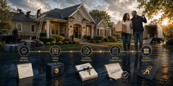 Escrow Holdbacks for Home Repairs: How Buyers and Sellers May Keep a Closing on Track