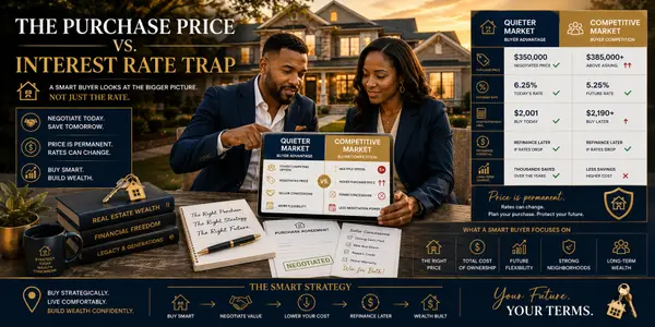 The Purchase Price vs. Interest Rate Trap: Why Buying Before Rates Drop Could Save You More