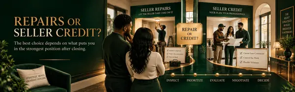 Should You Ask for Repairs or a Seller Credit After the Home Inspection?