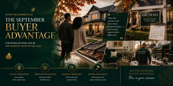 The September Buyer Advantage: 4 Reasons Autumn Can Beat the Summer Homebuying Rush