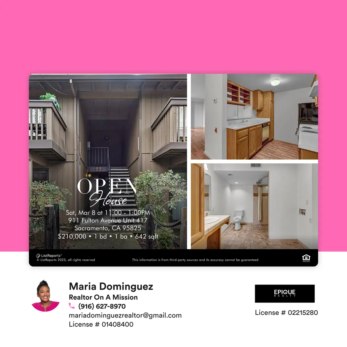 911 Fulton Ave #417, Sacramento, CA 95825-4509