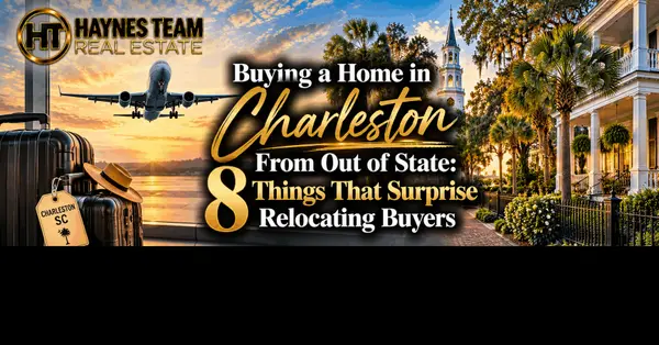 Buying a Home in Charleston From Out of State: 8 Things That Surprise Relocating Buyers