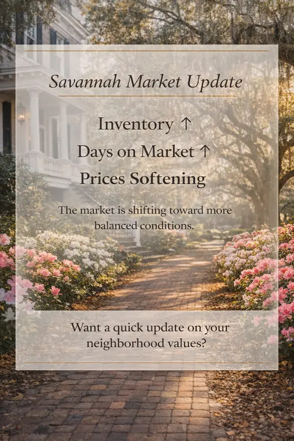 feature image of Savannah Real Estate Market Update – April 2026
