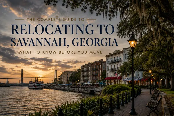 feature image of The Complete Guide to Relocating to Savannah, Georgia: What to Know Before You Move