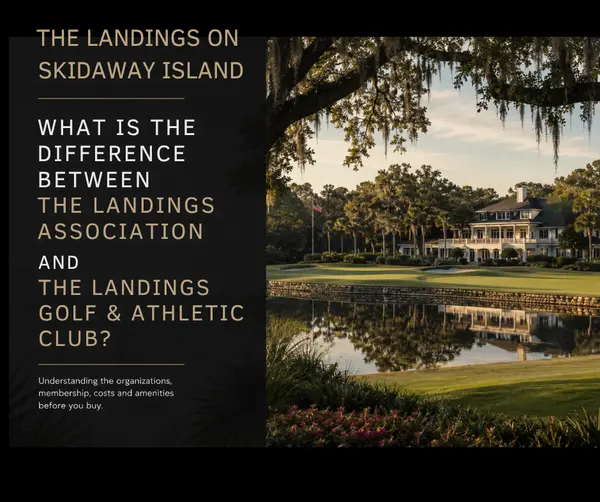 feature image of What Is the Difference Between The Landings Association and The Landings Golf & Athletic Club?