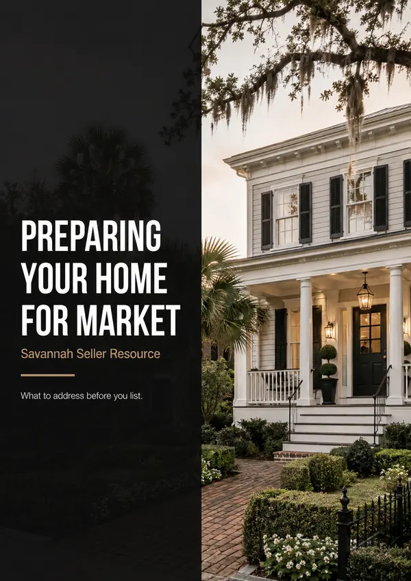 feature image of What Should Sellers Do Before Listing a Home in Savannah, Georgia?