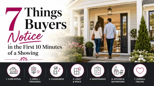 7 Things Buyers Notice in the First 10 Minutes of a Showing