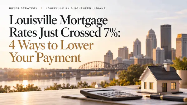 Louisville Rates Top 7%: 4 Ways to Lower Your Mortgage Payment