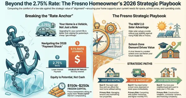 Should I Sell My Fresno Home in 2026 — Or Keep My 2.75% Mortgage?