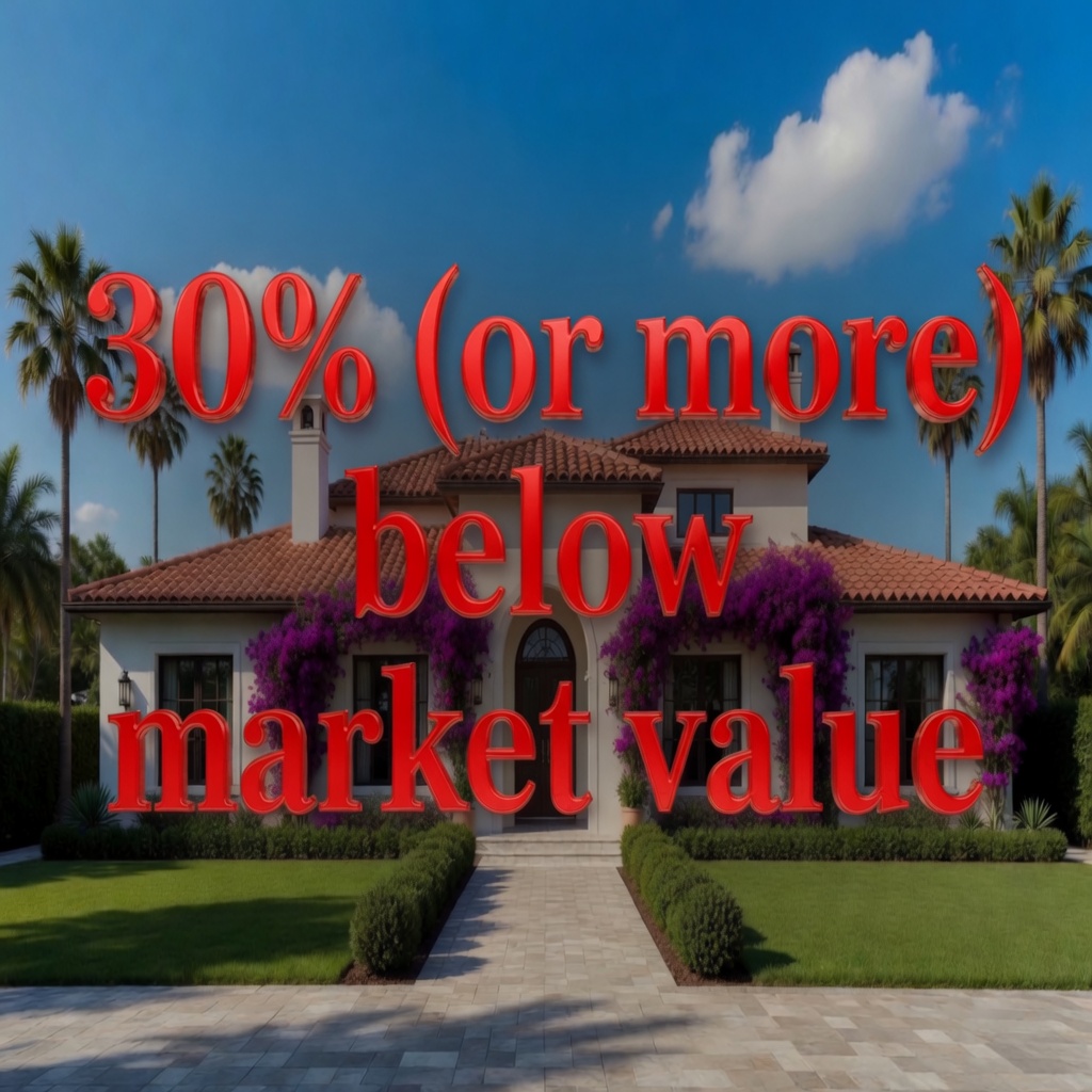 Here’s the truth most investors don’t tell you They are typically offering 30% (or more) below market value. That’s not saving you 3% commission 