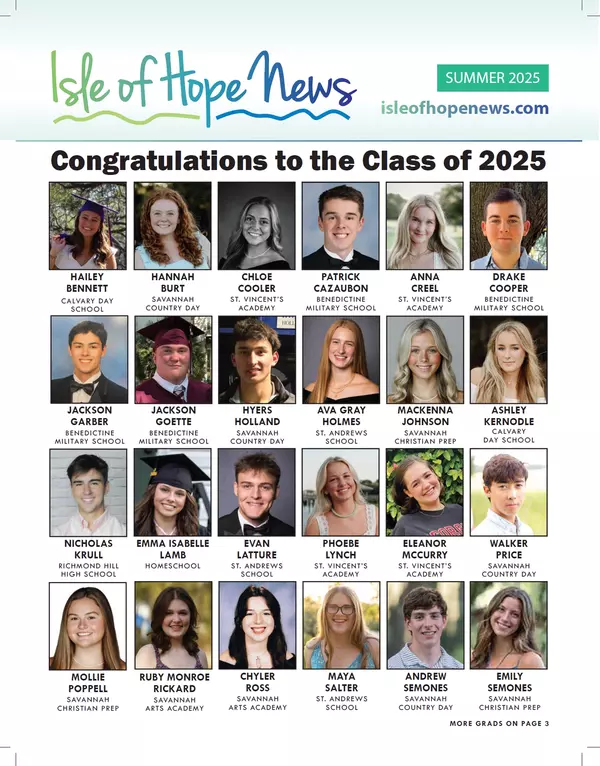 Isle Of Hope News Class of 2025 - Summer Issue