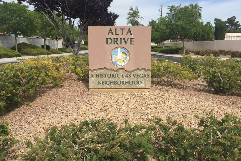 Alta Drive Historic District in Las Vegas