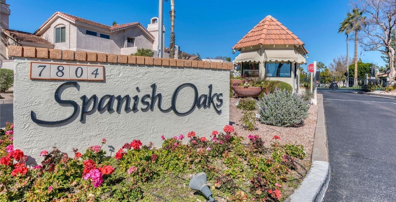 Spanish Oaks neighborhood in Las Vegas