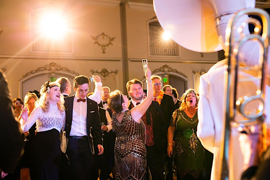 New Year’s Eve Ball at the Davenport Hotel in Spokane, highlighted by Halsted Hometeam as a premier Spokane event