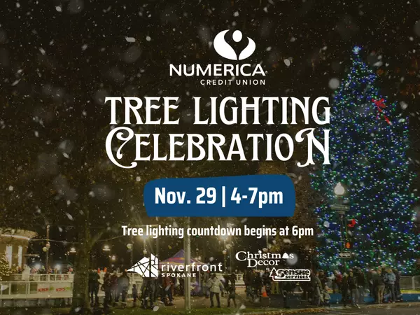 Numerica Tree Lighting Celebration: The Night Spokane Shines Brightest