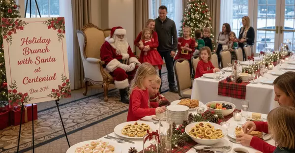 Holiday Brunch with Santa at The Centennial – December 20