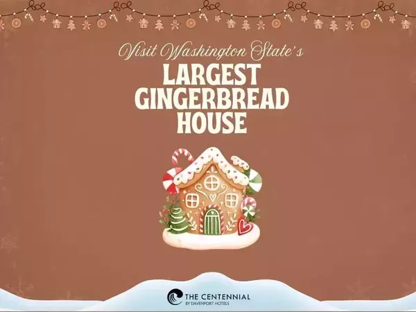 Washington State’s Largest Gingerbread House – December 15 to December 30