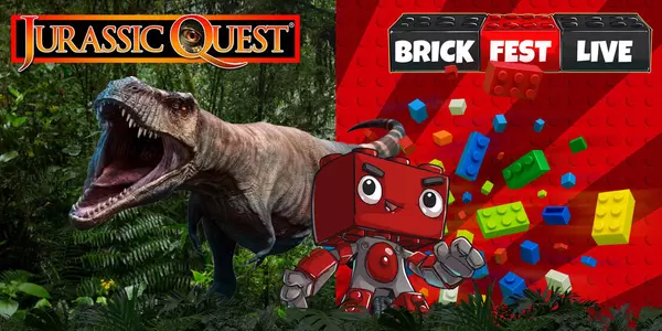 Jurassic Quest x Brick Fest Live – December 5 to 7
