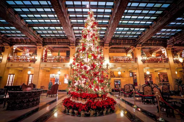 Christmas Tree Elegance at The Davenport Hotel December 2 to December 14
