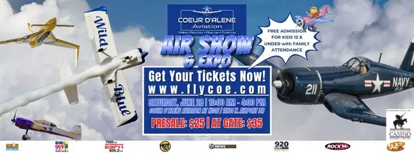 Soar Into Summer at the Coeur d’Alene Air Show & Expo