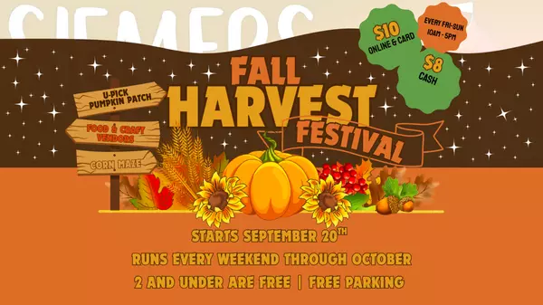 Siemers Farm Fall Festival – October 3–5
