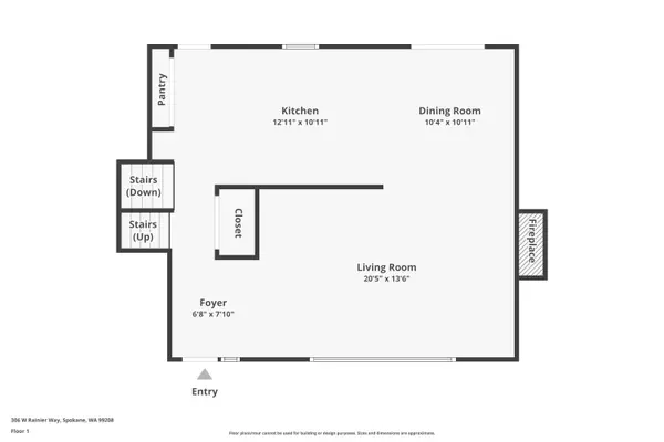 306 W Rainier WAY, Spokane, WA 99208