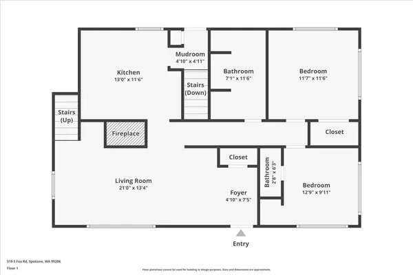 519 S Fox Rd, Spokane Valley, WA 99206