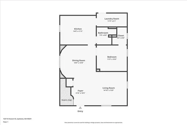 1327 N Howard St, Spokane, WA 99201